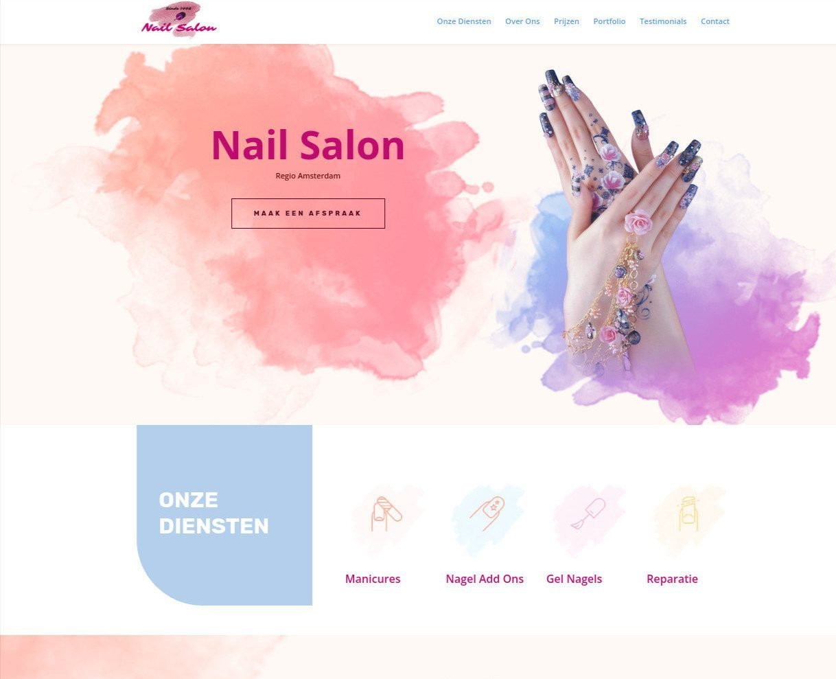 nagelstudio demo Website